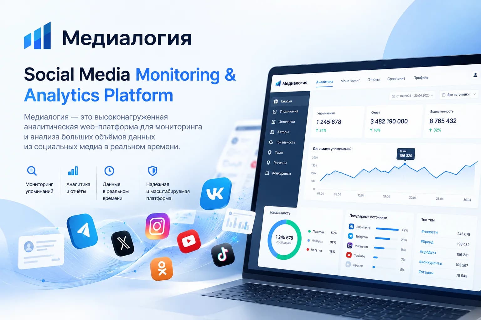 Mediologia — Social Media Monitoring & Analytics